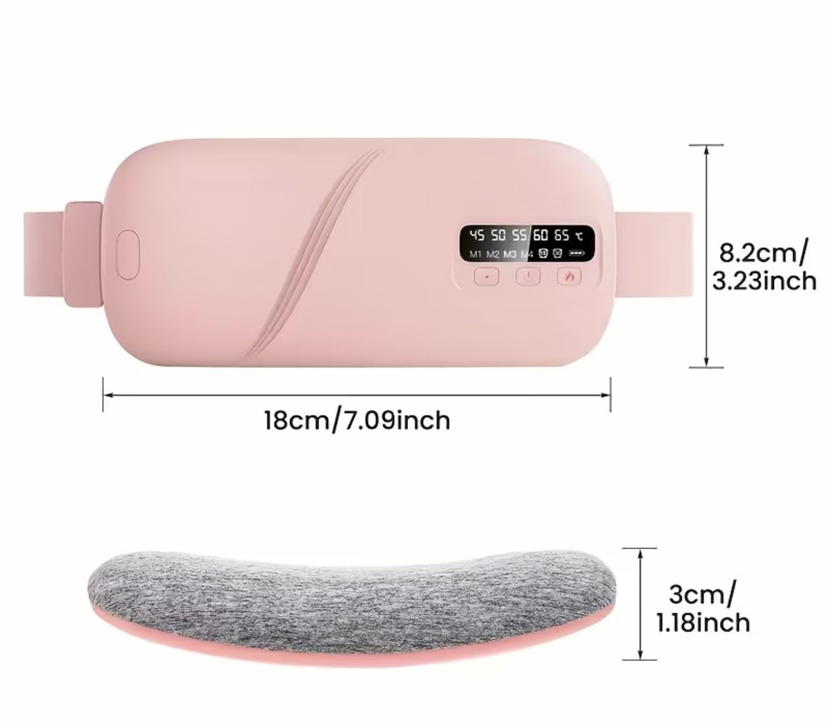 Pas Menstruacyjny z Kojącym Ciepłem – Ulga w Bólu Brzucha i Bioder