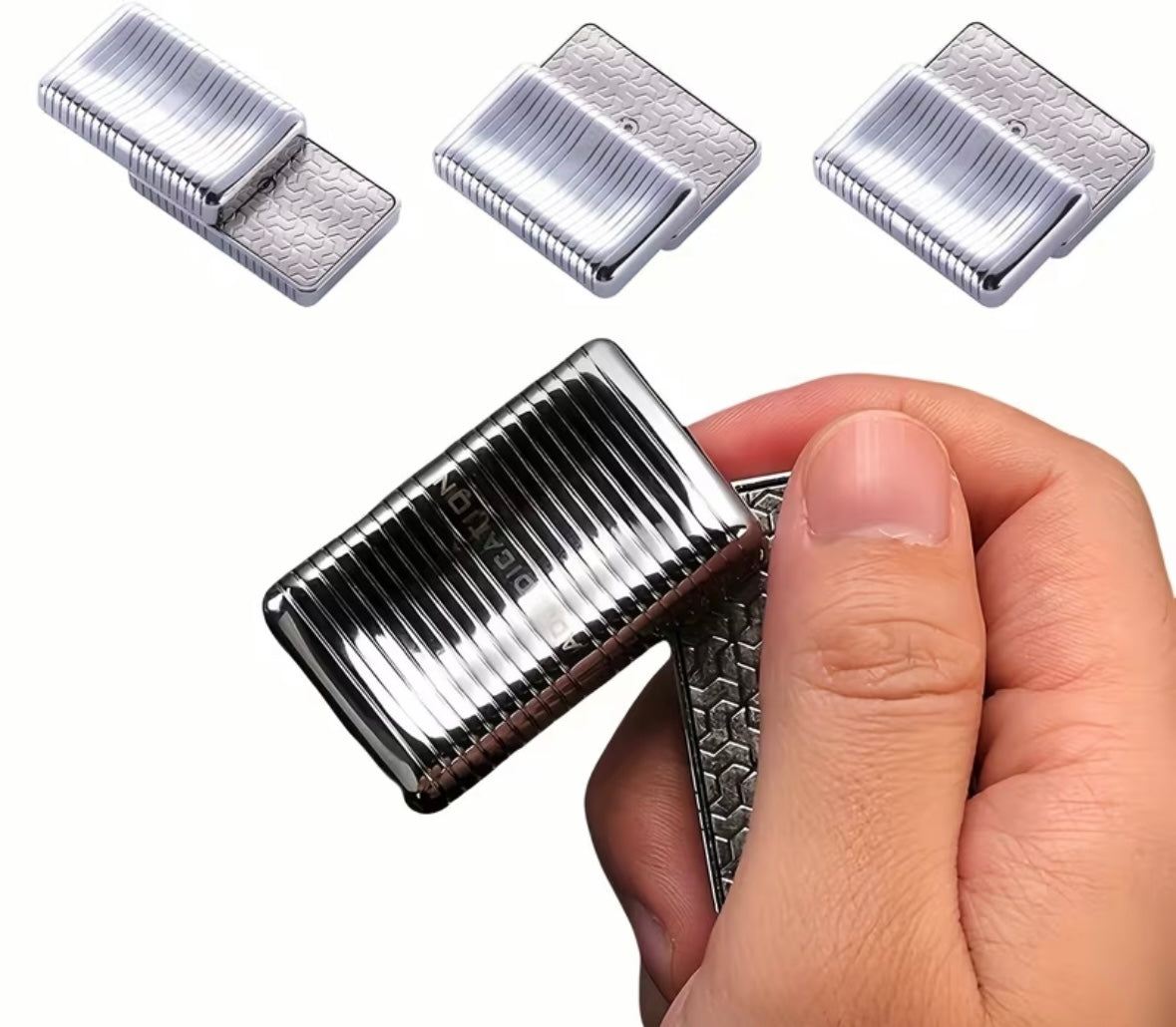 EDC Fidget Slider – Metalowa Antystresowa Zabawka Magnetyczna