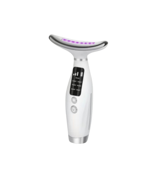 Masażer Szyi i Twarzy 7-Kolorowy LED – do Codziennej Pielęgnacji i Relaksu