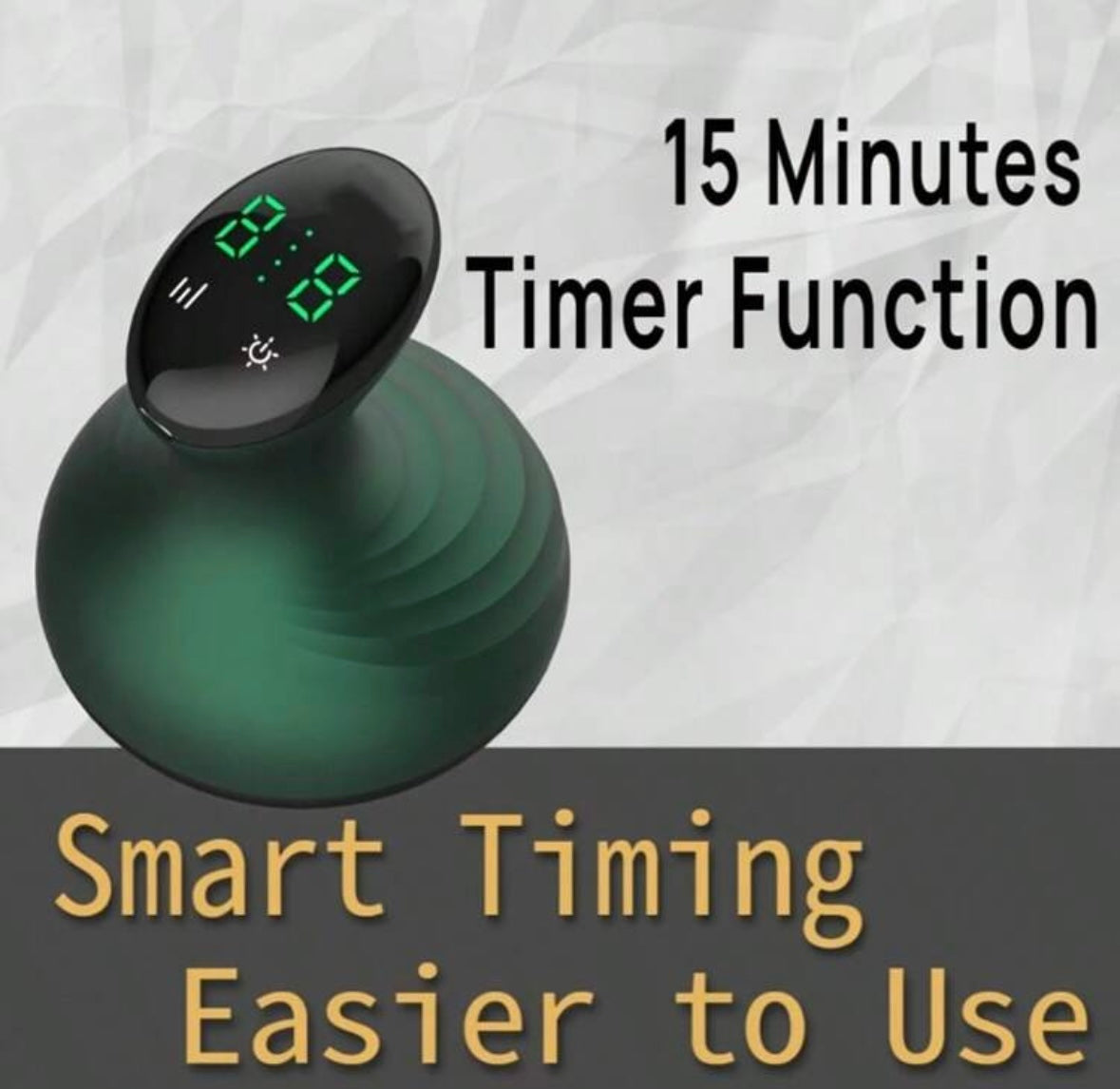 Elektryczny Masażer Gua Sha z Przyssawką — Antycellulitowy Masaż i Lifting w Domu