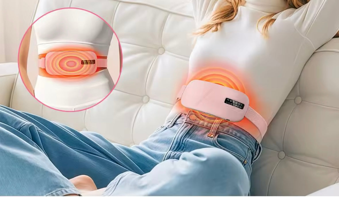 Pas Menstruacyjny z Kojącym Ciepłem – Ulga w Bólu Brzucha i Bioder