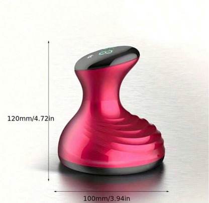 Elektryczny Masażer Gua Sha z Przyssawką — Antycellulitowy Masaż i Lifting w Domu