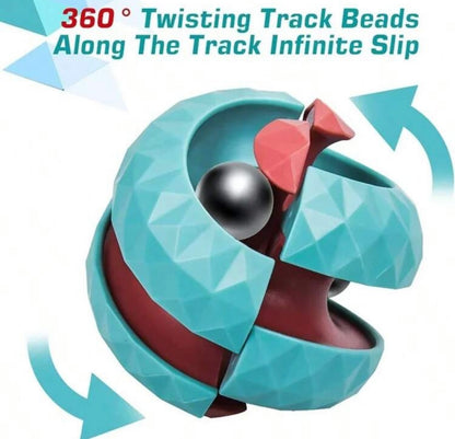 Orbitalna Piłka Antystresowa – Sensoryczny Fidget do Relaksu, Koncentracji i Zabawy